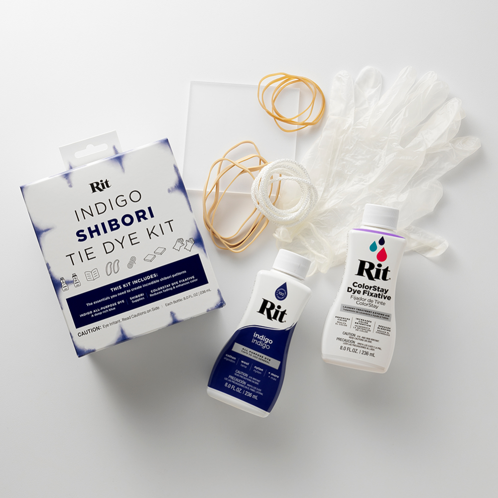 Комплект Indigo Shibori Tie-Dye Kit